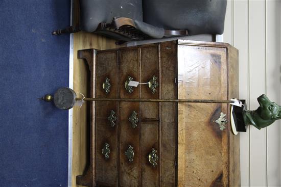 Holmes of London. A George III mahogany eight day longcase clock, 7ft
